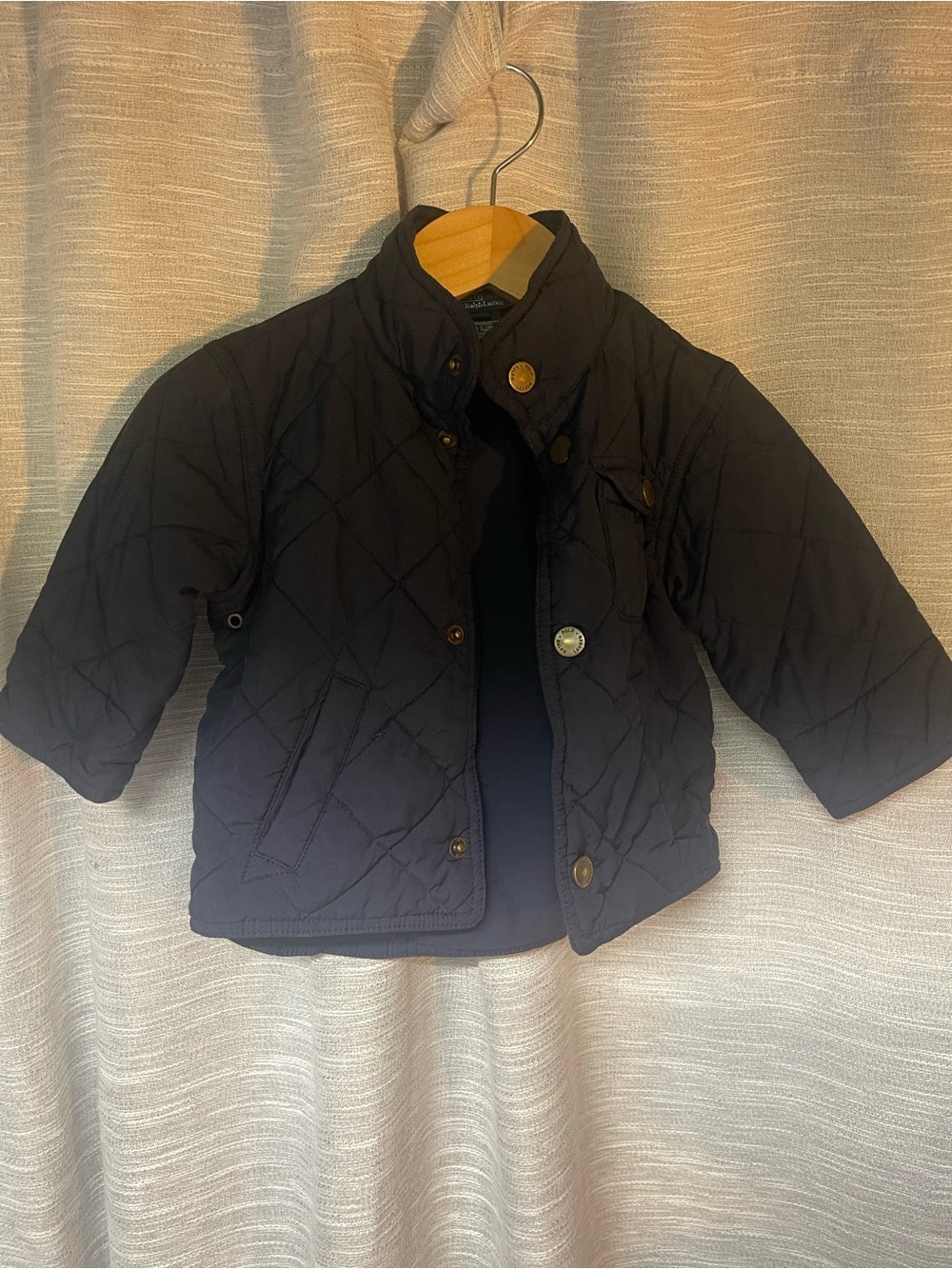 Polo by Ralph Lauren Navy Quilted Puffer Jacket